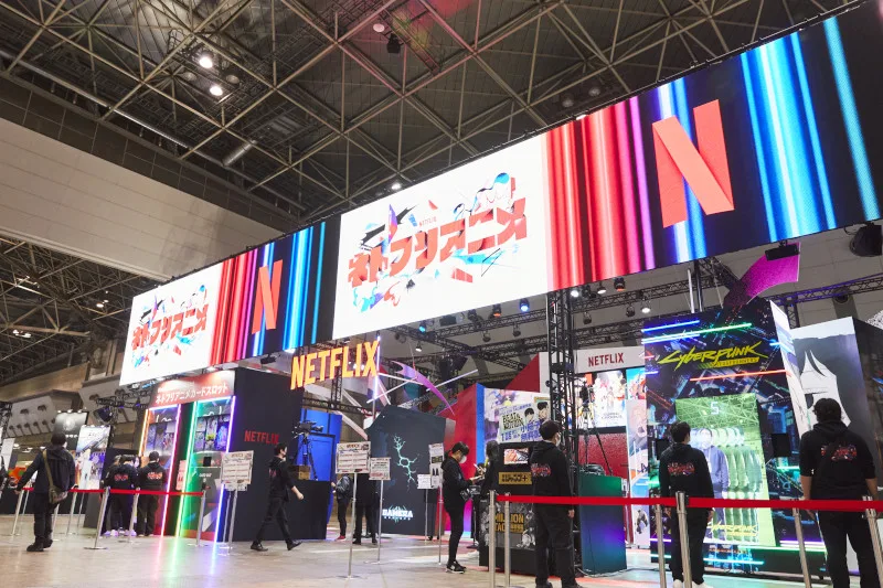 Animejapan ネトフリアニメブース