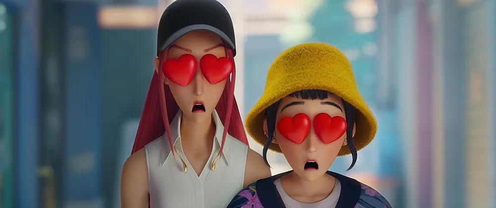 Netflix『KPOPガールズ! デーモン・ハンターズ』はCGなのに2Dアニメの表現力！ アニメーション表現の完成度に驚き