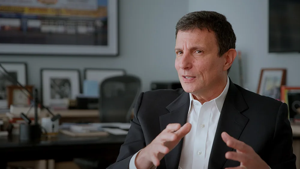 『ザ・ニューヨーカー』の編集長、デイヴィッド・レムニック氏。